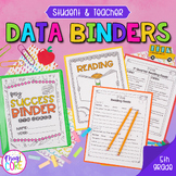 Editable 5th Grade Student & Teacher Data Tracking Binder 