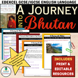 Editable A Journey into Bhutan Slides, Resources and Analysis