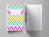 Editable Abstract Binder Cover