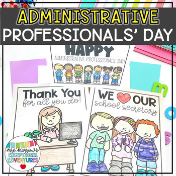 Preview of Editable Administrative Professionals Day | Secretary Thank You 