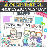 Editable Administrative Professionals Day | Secretary Thank You 