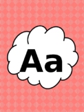 Editable Alphabet Banner