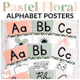 Pastel Classroom Decor | Editable Alphabet Posters | Blank