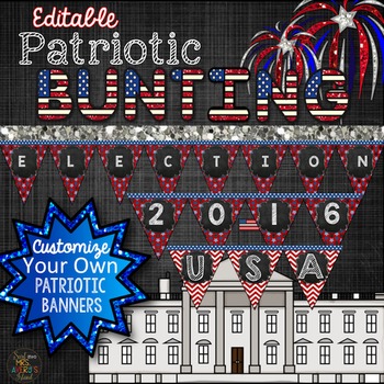 Preview of America Themed Bunting