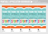 Editable Appreciation Bookmark Sheet | Teacher Appreciatio
