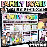 Editable April Family Board | Ultimate Communication Station