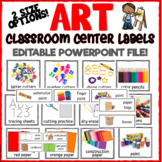 Art Center and Supply Labels