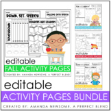 Editable Articulation and Language Pages