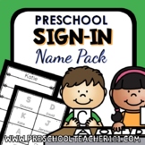 Editable Auto-Fill Sign-In Name Activities Pack