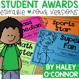 Editable Students Awards