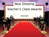 Editable Awards Day PowerPoint Presentation - Red Carpet Themed