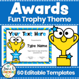 Editable Awards Templates | End of the Year Awards | Troph