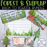 Editable Back to School Bundle (Forest and Shiplap)