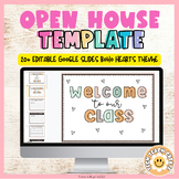 Editable Back to School Open House Google Slides | Boho He