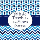 Editable Back to School Planner (Teach for the Stars)