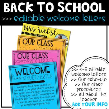 Results For Welcome To My Classroom Letter | Tpt