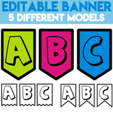 Editable Banner - Decor Classroom