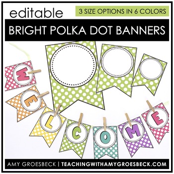 Preview of Editable Banner - Bright Colors