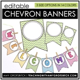 Editable Banner - Chevron