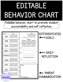 Editable Behavior Chart