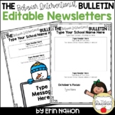 Editable Behavior Interventionist Newsletter templates