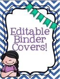 Editable Binder Covers!
