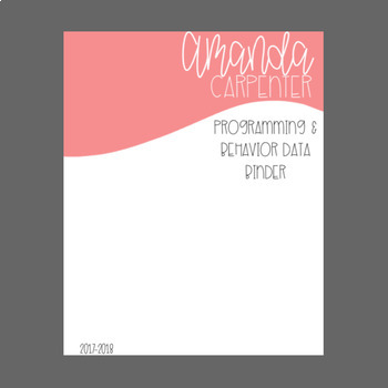 Preview of Editable Binder Covers