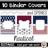 Editable Binder Covers - Nautical