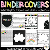 Editable Bright Binder Covers and Spines