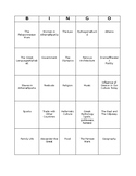 Editable Bingo Board