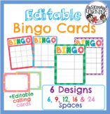 Editable Bingo Cards 