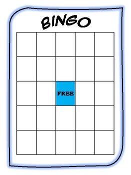 Editable Bingo Maker by Sunday Night Planning | Teachers Pay Teachers