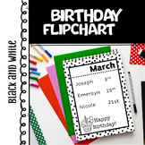Editable Birthday Flipchart: Personalized Classroom Celebr