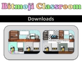 Editable Bitmoji™ Classroom Backgrounds, Templates