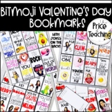Editable Bitmoji Valentine's Day Bookmarks (with jokes)