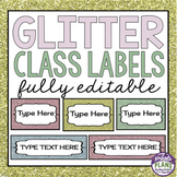 Classroom Labels - Back to School Set Up and Organization 