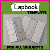 Editable interactive notebook templates for any subject