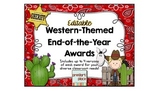 Editable Blank Western-Themed Award Templates