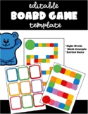 Editable Board Game Template