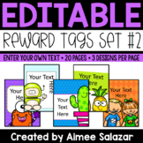 Reward Tags {Editable Set #2}