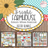 Editable Bright Farmhouse Decor - Pioneer Woman Inspired