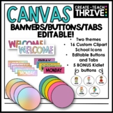 Editable Buttons for Canvas