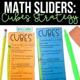 Editable CUBES Math Word Problem Strategy Slider Aide