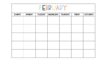 Editable Calendar by Classy Callahan | Teachers Pay Teachers