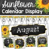 Editable Calendar Bulletin Board- Modern Farmhouse Classro