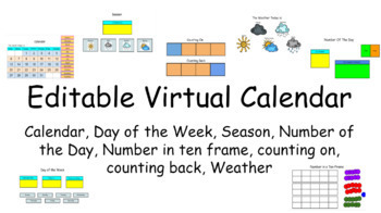 Preview of Editable Calendar Time
