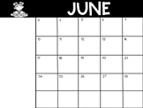 Editable Calendar for 2023-2024 Aug-Jul