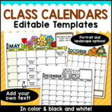 Editable Calendars 2023 - 2024 { Updated Annually! }