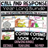 Editable Call and Response Attention Getters Growing Bundle