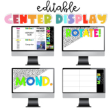Editable Center Rotation Slides Display- PowerPoint and Go